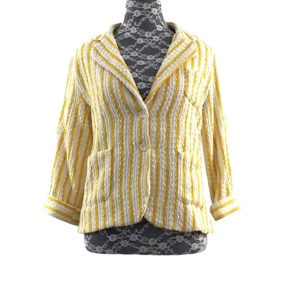 Eva Franco Bradley Striped Canary Island Jacket